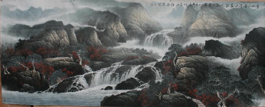 王明启-《青山不墨千秋画》